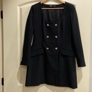 Zara jewel button blazer dress- only wore once